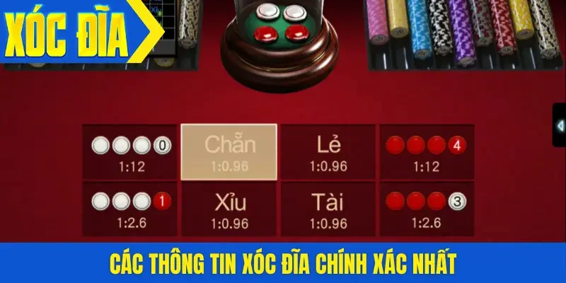 Các thông tin xóc đĩa chính xác nhất