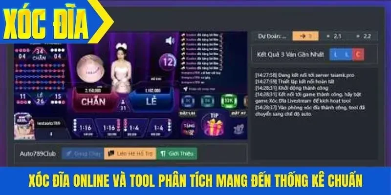 Xóc đĩa online và tool phân tích mang đến thống kê chuẩn