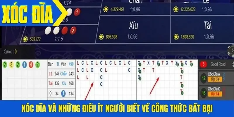 Xóc đĩa và những điều ít người biết về công thức bất bại