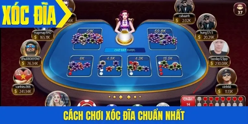 Cách chơi xóc đĩa chuẩn nhất