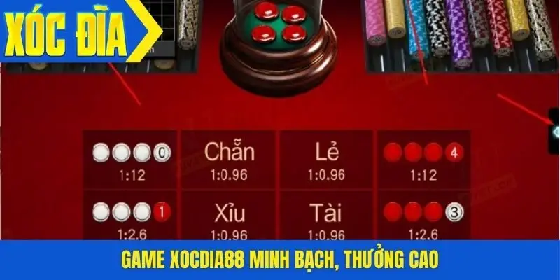 Game xocdia88 minh bạch, thưởng cao