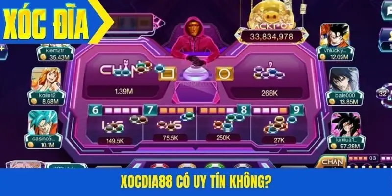 Xocdia88 có uy tín không