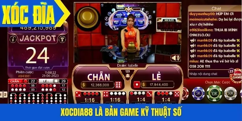 Xocdia88 là bản game kỹ thuật số